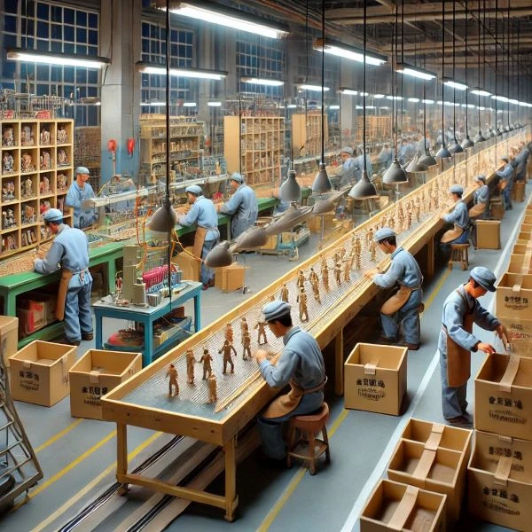 Como as fábricas chinesas dominaram a produção de bonecos nos anos 80